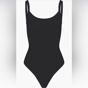 SKIMS Stretch Cotton Jersey Bodysuit